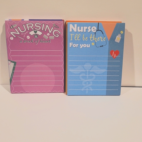🖤 Inspirational Nurse Sticky Note Pads & Pens NWT - Picture 4 of 11